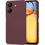 Techsuit - SoftFlex - Xiaomi Redmi 13C 4G / Poco C65 - Plum Red