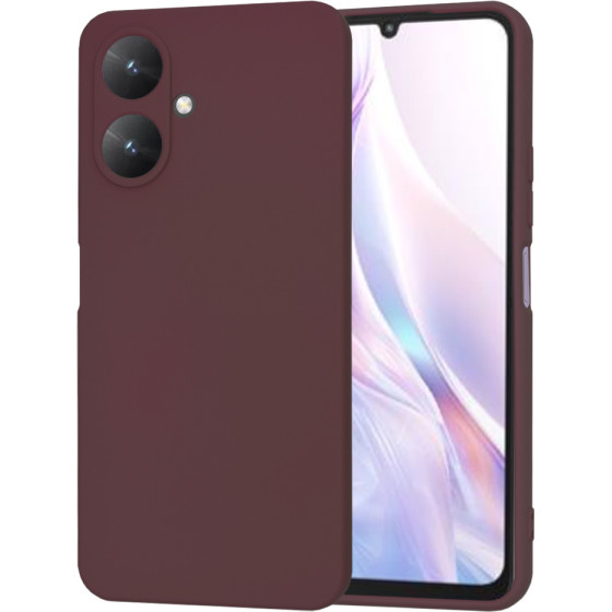 Techsuit - SoftFlex - Xiaomi Redmi 13C 5G - Plum Red