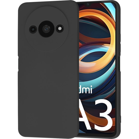 Techsuit - SoftFlex - Xiaomi Redmi A3 / Redmi A3x - Black