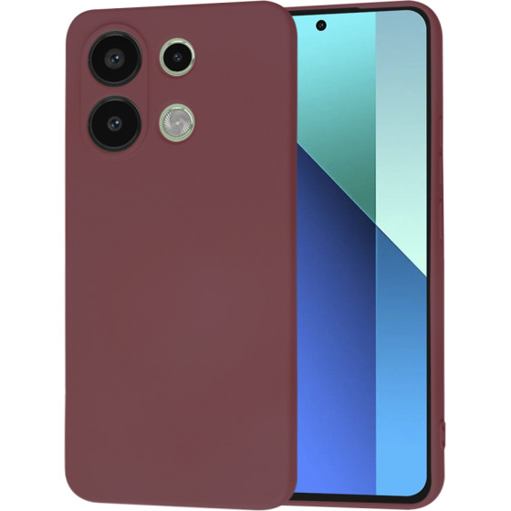 Techsuit - SoftFlex - Xiaomi Redmi Note 13 4G - Plum Red
