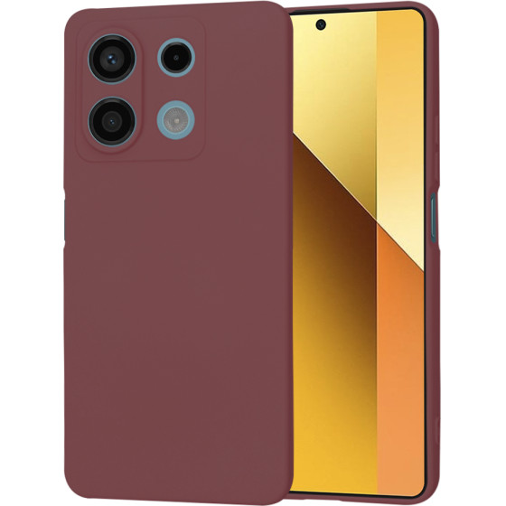 Techsuit - SoftFlex - Xiaomi Redmi Note 13 5G - Plum Red