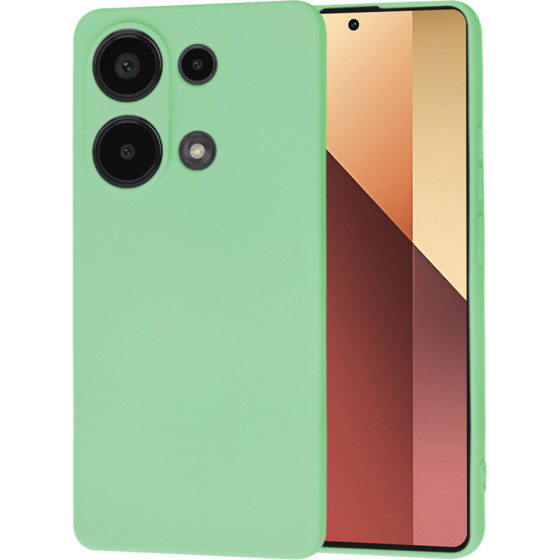 Techsuit - SoftFlex - Xiaomi Redmi Note 13 Pro 4G / Poco M6 Pro 4G - Mint Green
