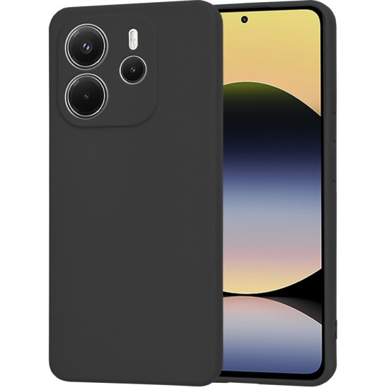 Techsuit - SoftFlex - Xiaomi Redmi Note 14 4G (163.25 x 76.55 x 8.16mm) - Black