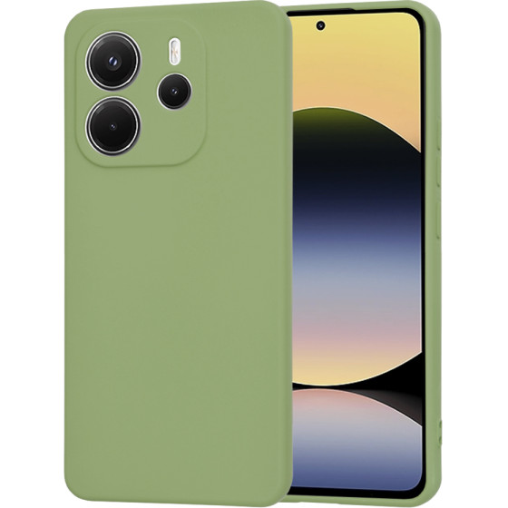 Techsuit - SoftFlex - Xiaomi Redmi Note 14 4G (163.25 x 76.55 x 8.16mm) - Matcha