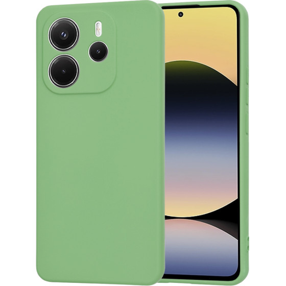 Techsuit - SoftFlex - Xiaomi Redmi Note 14 4G (163.25 x 76.55 x 8.16mm) - Mint Green