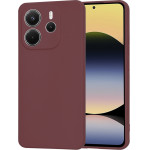 Techsuit - SoftFlex - Xiaomi Redmi Note 14 4G (163.25 x 76.55 x 8.16mm) - Plum Red