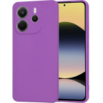 Techsuit - SoftFlex - Xiaomi Redmi Note 14 4G (163.25 x 76.55 x 8.16mm) - Purple