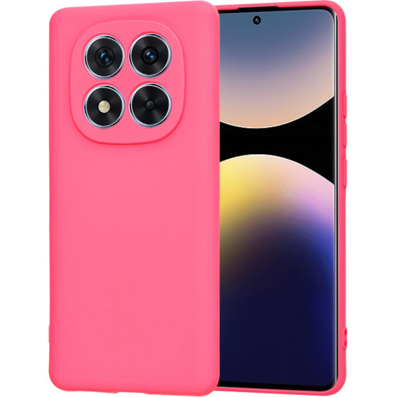 Techsuit - SoftFlex - Xiaomi Redmi Note 14 Pro 5G / Poco X7 - Hot Pink