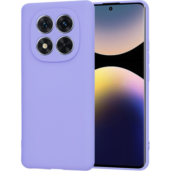 Techsuit - SoftFlex - Xiaomi Redmi Note 14 Pro 5G / Poco X7 - Light Purple