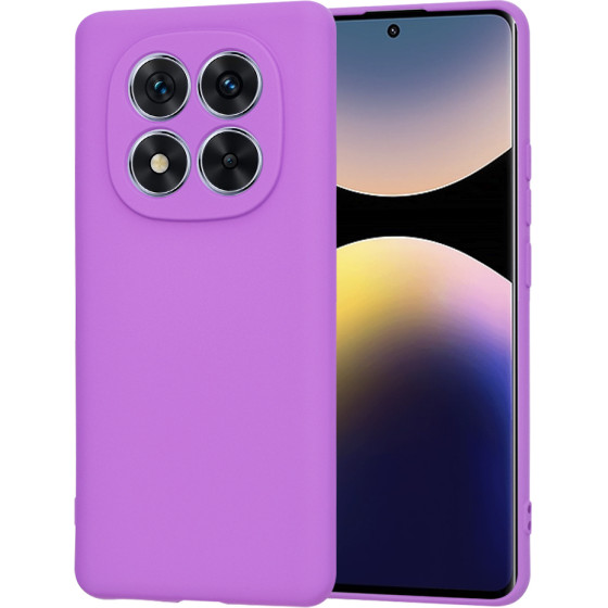 Techsuit - SoftFlex - Xiaomi Redmi Note 14 Pro 5G / Poco X7 - Purple