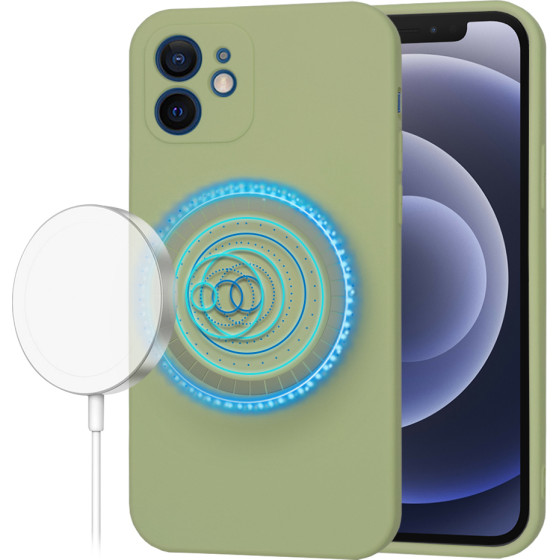 Techsuit - SoftFlex MagSafe - iPhone 12 - Matcha