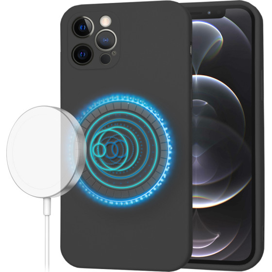Techsuit - SoftFlex MagSafe - iPhone 12 Pro - Black
