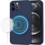 Techsuit - SoftFlex MagSafe - iPhone 12 Pro - Navy Blue