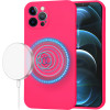 Techsuit - SoftFlex MagSafe - iPhone 12 Pro Max - Hot Pink