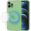 Techsuit - SoftFlex MagSafe - iPhone 12 Pro Max - Mint Green