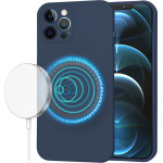 Techsuit - SoftFlex MagSafe - iPhone 12 Pro Max - Navy Blue