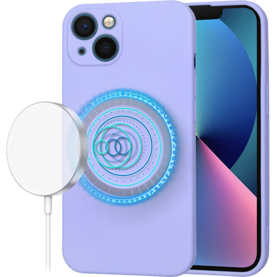Techsuit - SoftFlex MagSafe - iPhone 13 - Light Purple