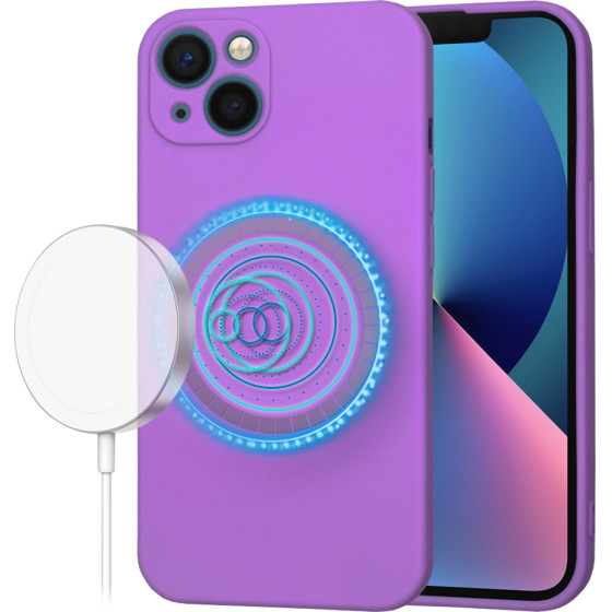 Techsuit - SoftFlex MagSafe - iPhone 13 - Purple