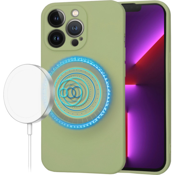 Techsuit - SoftFlex MagSafe - iPhone 13 Pro - Matcha