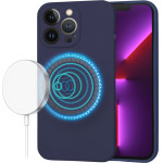 Techsuit - SoftFlex MagSafe - iPhone 13 Pro - Navy Blue