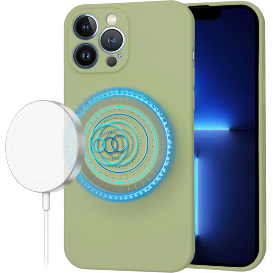 Techsuit - SoftFlex MagSafe - iPhone 13 Pro Max - Matcha