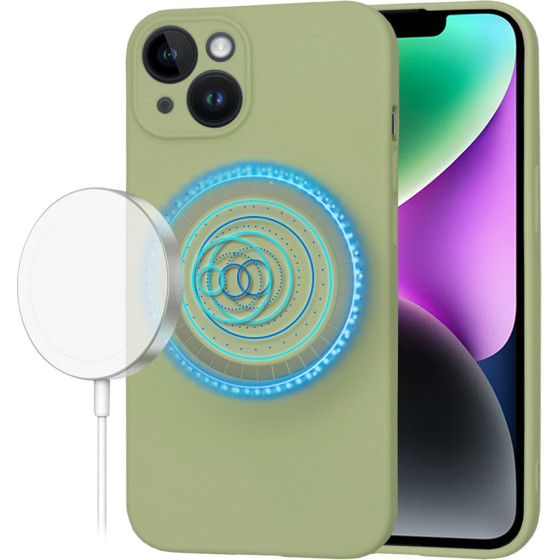 Techsuit - SoftFlex MagSafe - iPhone 14 - Matcha