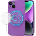 Techsuit - SoftFlex MagSafe - iPhone 14 - Purple