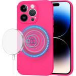 Techsuit - SoftFlex MagSafe - iPhone 14 Pro - Hot Pink