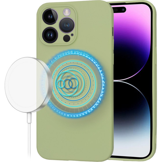 Techsuit - SoftFlex MagSafe - iPhone 14 Pro Max - Matcha