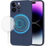 Techsuit - SoftFlex MagSafe - iPhone 14 Pro Max - Navy Blue
