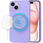 Techsuit - SoftFlex MagSafe - iPhone 15 - Light Purple