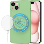 Techsuit - SoftFlex MagSafe - iPhone 15 - Mint Green