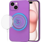 Techsuit - SoftFlex MagSafe - iPhone 15 - Purple