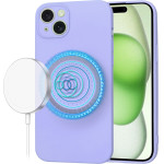 Techsuit - SoftFlex MagSafe - iPhone 15 Plus - Light Purple