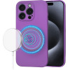 Techsuit - SoftFlex MagSafe - iPhone 15 Pro - Purple