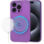 Techsuit - SoftFlex MagSafe - iPhone 15 Pro - Purple