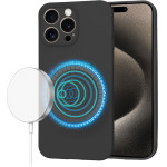 Techsuit - SoftFlex MagSafe - iPhone 15 Pro Max - Black