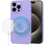 Techsuit - SoftFlex MagSafe - iPhone 15 Pro Max - Light Purple