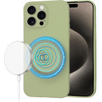 Techsuit - SoftFlex MagSafe - iPhone 15 Pro Max - Matcha