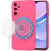 Techsuit - SoftFlex MagSafe - Samsung Galaxy A15 4G / A15 5G - Hot Pink