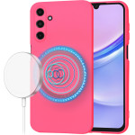 Techsuit - SoftFlex MagSafe - Samsung Galaxy A15 4G / A15 5G - Hot Pink
