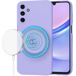 Techsuit - SoftFlex MagSafe - Samsung Galaxy A15 4G / A15 5G - Light Purple