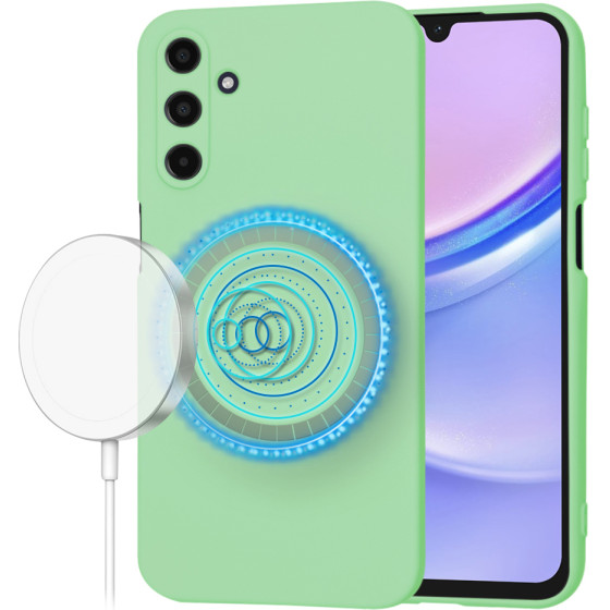 Techsuit - SoftFlex MagSafe - Samsung Galaxy A15 4G / A15 5G - Mint Green