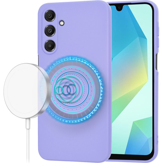 Techsuit - SoftFlex MagSafe - Samsung Galaxy A16 4G / A16 5G - Light Purple