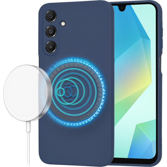 Techsuit - SoftFlex MagSafe - Samsung Galaxy A16 4G / A16 5G - Navy Blue