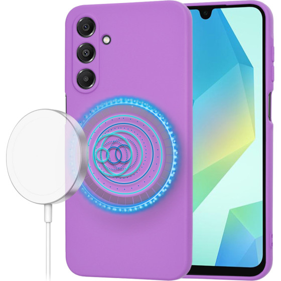 Techsuit - SoftFlex MagSafe - Samsung Galaxy A16 4G / A16 5G - Purple