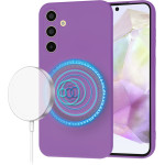 Techsuit - SoftFlex MagSafe - Samsung Galaxy A35 5G - Purple
