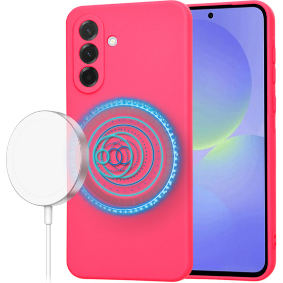Techsuit - SoftFlex MagSafe - Samsung Galaxy A36 5G - Hot Pink