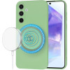 Techsuit - SoftFlex MagSafe - Samsung Galaxy A55 5G - Mint Green