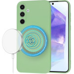 Techsuit - SoftFlex MagSafe - Samsung Galaxy A55 5G - Mint Green